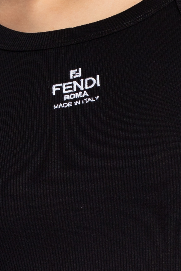 【関税＆送料込み】Fendi T-Shirts & Tank Tops Top Cotton Black | Fendi